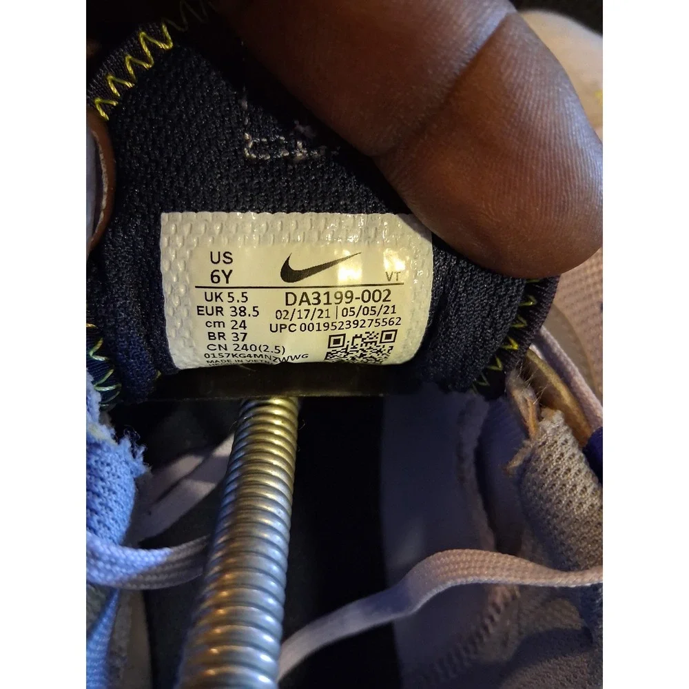 Nike Shoes Womens 7.5 Youth 6Y‎ Air Max 2021 Ghost Ashen Slate Obsidian